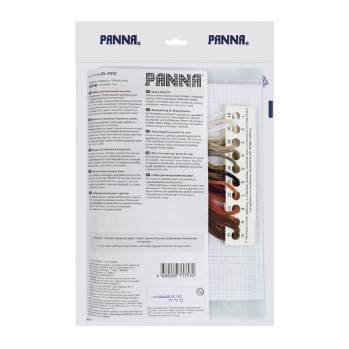 Набор для вышивания "PANNA" IG-7015   "Игрушка. Дружок" 8.5  х 9  см