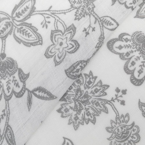 Ткань "PEPPY"   Ткань муслиновая   ФАСОВКА   EMBRACE   100\% хлопок   100 х  125 см  Shannon Fabrics garden toile steel