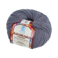 Пряжа Камтекс КТ "Карамелька"   100\% акрил   10 шт. х  50 г  175 м 169 серый