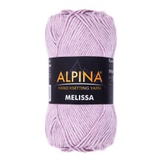 Пряжа ALPINA "MELISSA"   95\% вискоза, 5\% кашемир   10 шт. х  50 г  125 м ± 6 м №17 сиреневый