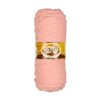 Пряжа ADELIA "MIMI"   100\% полиэстер   5 шт. х  100 г  80 м ± 4 м №08 св.коралловый