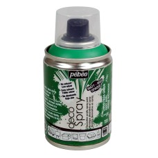 "PEBEO"   Краска на водной основе decoSpray (аэрозоль)   100 мл 093723 зеленый рождественский