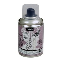 "PEBEO"   Краска на водной основе decoSpray (аэрозоль)   100 мл 093767 под серебро