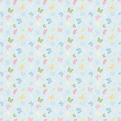 Ткань для пэчворка PEPPY   НЕЖНАЯ ИСТОРИЯ   ФАСОВКА   50 x 55 см  146 г/кв.м ± 5   100\% хлопок НИ-02 голубой