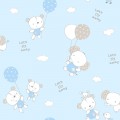 Ткань для пэчворка PEPPY LES ENFANTES FLANNEL ФАСОВКА 100 x 110 см 146 г/кв.м 100\% хлопок LENF 470 B