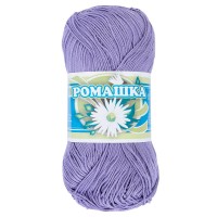 Пряжа СПБ "Ромашка"   100\% мерсеризованный хлопок    4 шт. х  75 г  320 м №2306 колокольчик