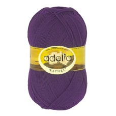 Пряжа ADELIA "RACHEL"   90\% шерсть, 10\% полиэстер   5 шт. х  100 г  400 м ± 15 м  СК/Распродажа №12 фиолетовый