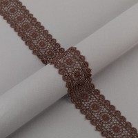Гипюр "Gamma"   55 мм  GGM-5501   в пакете   10 м ± 0.2   Турция GP013BR коричневый