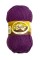 Пряжа ADELIA "KISS"   100\% полиэстер   10 шт. х  50 г  145 м ± 7 м №22 т.фиолетовый