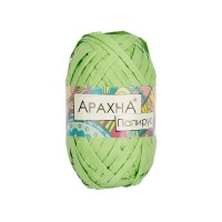 Пряжа ARACHNA "Papyrus"   100\% целлюлоза   10 шт. х  40 г ± 3 г  50 м ± 4 м №14 св.зеленый