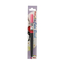 "Pentel"   Кисть с краской Colour Brush   1-10 мм   кисть XGFL-109X розовый