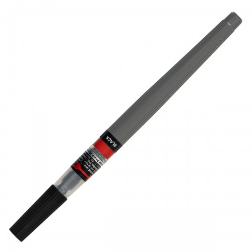 "Pentel"   Кисть с краской Colour Brush Pigment   1-10 мм   кисть XGFP-101X черный