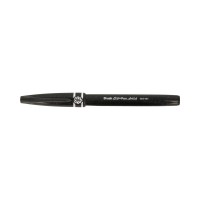"Pentel"   Браш пен Brush Sign Pen Artist, ultra-fine   0.5 - 5 мм   кисть/круглое тонкое SESF30C-AX черный