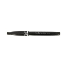 "Pentel"   Браш пен Brush Sign Pen Artist, ultra-fine   0.5 - 5 мм   кисть/круглое тонкое SESF30C-AX черный
