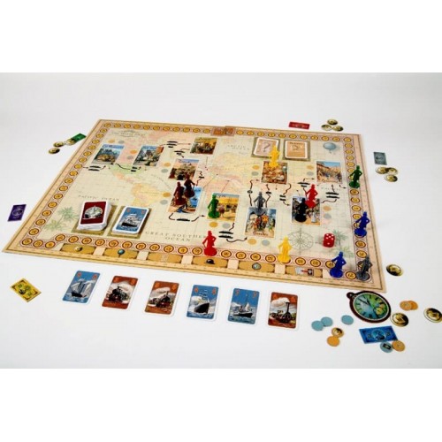 Игра настольная "ZVEZDA"   "Вокруг света за 80 дней"   8637 8637