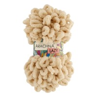 Пряжа ARACHNA "LAZY"   100\% микрополиэстер   5 шт. х  100 г  8.5 м ± 0.2 м №09 св.бежевый