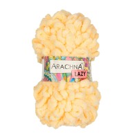 Пряжа ARACHNA "LAZY"   100\% микрополиэстер   5 шт. х  100 г  8.5 м ± 0.2 м №10 св.желтый