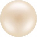 Страз неклеевой PRECIOSA 131-80-030 цветн. 5 мм стекло 24 шт в пакете молочный (creamrose)
