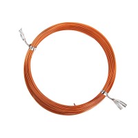 "Промысел"   Проволока для плетения   алюминий   MM-002  d 1 мм  10 м ± 0.5 м №12 оранжевый