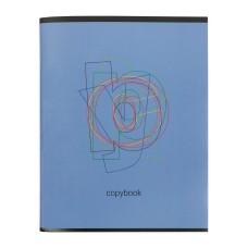 "Светоч"   Тетрадь "Шрифты"   A5   96 л.  на скобе   60 г/кв.м , белизна 100 \%  6 шт.  клетка SVT_961221_05  синий
