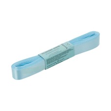 Лента атласная 12 мм ( 1/2 ")  "Gamma"   AL-12P   ФАСОВКА   10 x  5.4 м №133  голубой