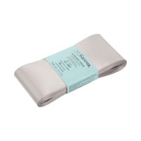 Лента атласная 50 мм ( 2 ")  "Gamma"   AL-50P   ФАСОВКА   5 x  5.4 м №003 св.серый