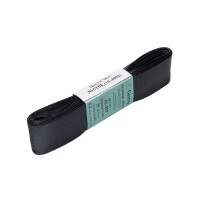 Лента атласная 25 мм ( 1 ")  "Gamma"   AL-25P   ФАСОВКА   5 x  5.4 м №519L(18-4004) т.серый