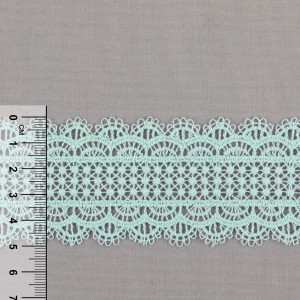 Гипюр "Gamma"   50 мм  GGM-5002   в рулоне   10 м ± 0.2 GP018LGRN  мятный