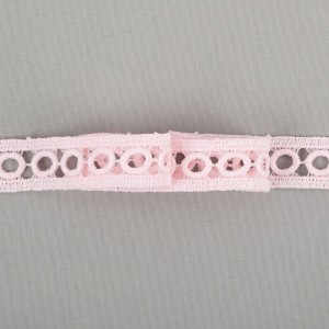 Гипюр "Gamma"   23 мм  GGM-2301   в рулоне   10 м ± 0.2 GP008PI розовый