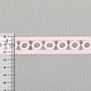 Гипюр "Gamma"   23 мм  GGM-2301   в рулоне   10 м ± 0.2 GP008PI розовый
