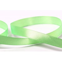 Лента атласная 12 мм ( 1/2 ")  "Gamma"   33 м ± 2 м №091 св.салатовый