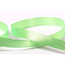 Лента атласная 12 мм ( 1/2 ")  "Gamma"   33 м ± 2 м №091 св.салатовый