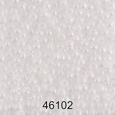 Бисер Чехия "GAMMA" круглый 4   08/0   2.9 мм  50 г  1-й сорт H662 белый ( 46102 )