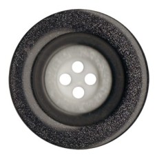 Пуговица пальтовая/шубная "Gamma"   VS 0029   48 " ( 30 мм)  24 шт №С 316 (001/316/008/301) белый/черный