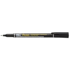 "Pentel"   Маркер перманентный Fine Point   1,6 мм   пулевидный   12 шт. NF450-A черный