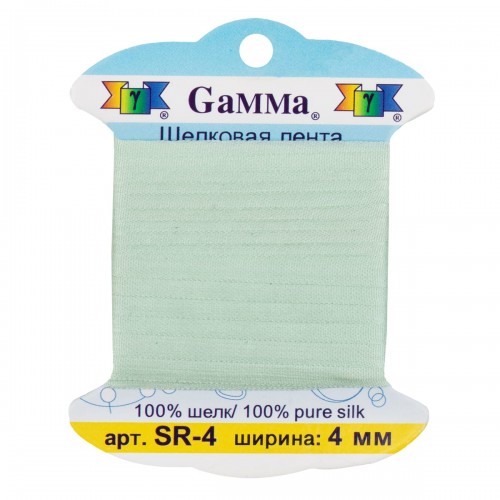 "Gamma"   шелковая   SR-4   ФАСОВКА   0.2 -  4 мм  9.1 м ± 0.5 м №302 св. св.зеленый