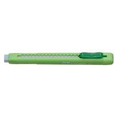 "Pentel"   Ластик-карандаш Clic Eraser   12 шт. ZE80-K салатовый корпус
