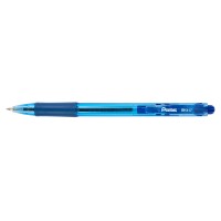 "Pentel"   Ручка шариковая автоматическая Pentel Fine Line  d 0.7 мм  12 шт. BK417-C цвет чернил: синий
