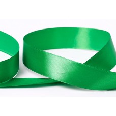Лента атласная 25 мм ( 1 ")  "Gamma"   AL-25P   ФАСОВКА   5 x  5.4 м №090 ярко-зеленый