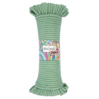 Пряжа ARACHNA "ZABAVA"   51\% хлопок, 49\% полиэстер   3 шт. х  330 г ± 10 г  25 м №802 зеленый