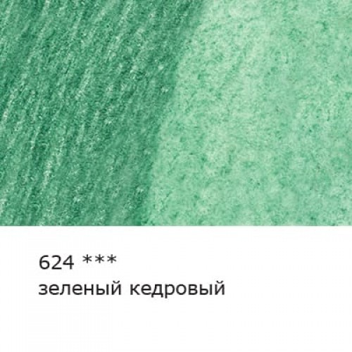 "VISTA-ARTISTA"   "Gallery"   VGWP   Карандаш акварельный художественный   заточенный   6 шт. 624 Зеленый кедровый (Cedar green)