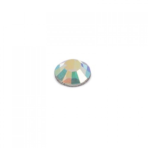 Страз клеевой "Zlatka"   ZRTG-3012   SS30   AB-Crystal   6.5 мм  стекло   5 x  12 шт  в пакете с картонным еврослотом №02 перламутровый (AB-crystal)