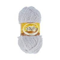 Пряжа ADELIA "SOFIA"   100\% полиэстер   10 шт. х  50 г  90 м ± 6 м №21 св.серый