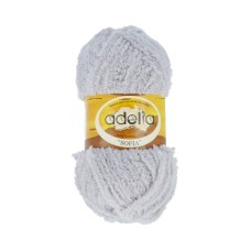 Пряжа ADELIA "SOFIA"   100\% полиэстер   10 шт. х  50 г  90 м ± 6 м №21 св.серый