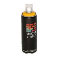 "MAKERSTREET"   Эмаль для граффити и декоративно-оформительских работ   MS400   400 мл 104 Кадмий желтый