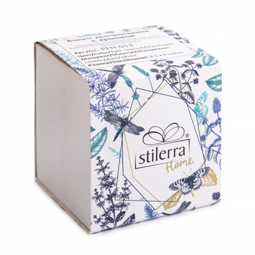 "Stilerra home"   PFH-013   Банка декоративная  d 8.5 см  9 см черный