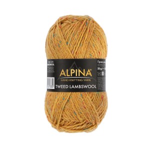 Пряжа ALPINA "TWEED LAMBSWOOL"   75\% шерсть, 25\% полиамид   10 шт. х  50 г  150 м ± 5 м №04 красный