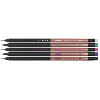 "Milan"   Карандаш чернографитный с ластиком Copper series   заточенный   ТМ (HB)   24 шт. HB 71421724
