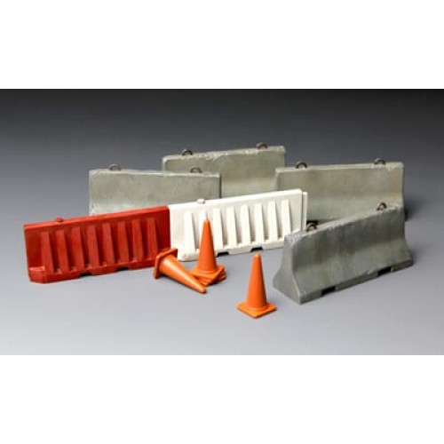 "MENG"   SPS-012   "барьеры" CONCRETE & PLASTIC BARRIER SET 1/35
