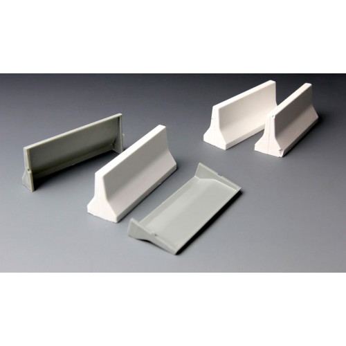 "MENG"   SPS-012   "барьеры" CONCRETE & PLASTIC BARRIER SET 1/35